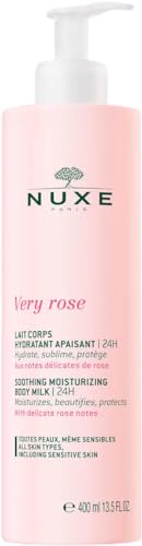 NUXE Leche corporal hidratante Very Rose Soothing 24H, 400 ml