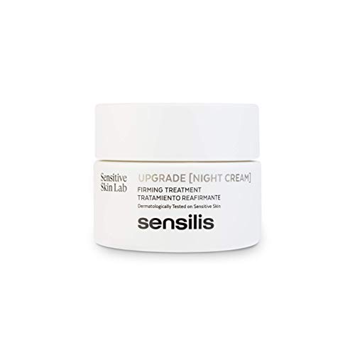 Sensilis Upgrade - Crema de Noche Reafirmante, Regeneradora y Antienvejecimiento para Pieles Sensibles - 50 ml
