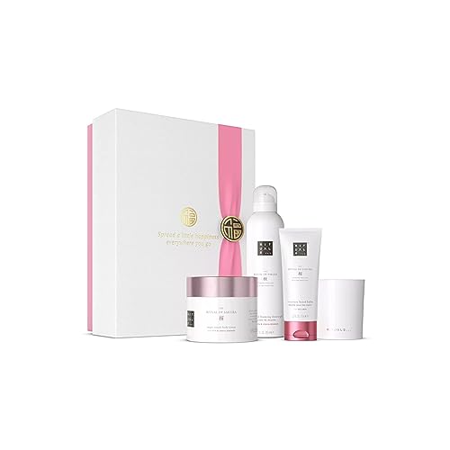 RITUALS Cofre regalo The Ritual of Sakura, L - Set de baño 4 productos para el cuidado de la piel con leche de arroz y flor de cerezo - Propiedades nutritivas y renovadoras