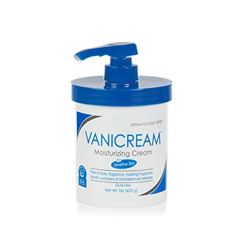 Crema corporal de 475 ml con dosificador, marca Vanicream