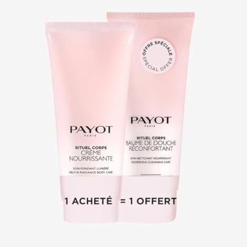 Payot - Duo Cuerpo - Crema nutritiva de 200 ml + Bálsamo de ducha reconfortante de 200 ml - Rituel cuerpo