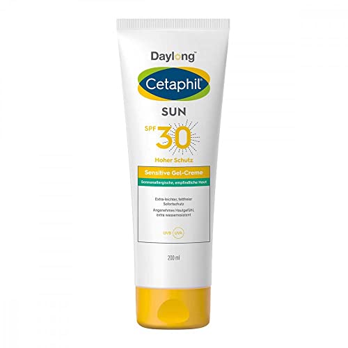 Cetaphil sun Daylong 30 sensitive Gel-Creme Körper, 200 ml Crema