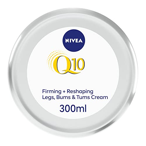 NIVEA Crema corporal reafirmante Q10 (300 ml), loción corporal hidratante reafirmante con potente CoQ10 para reafirmar la piel, hidratante para todo el cuerpo para una piel hermosa