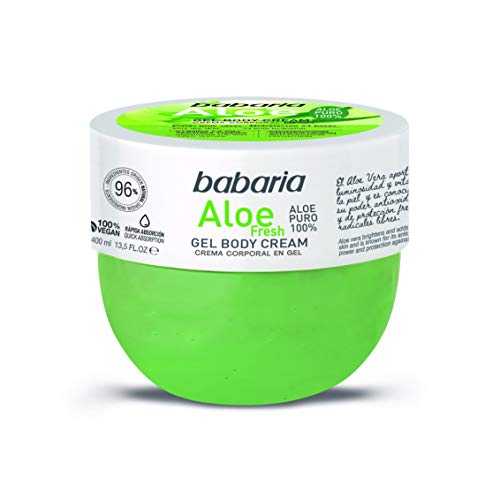 Babaria Crema Corporal en Gel Aloe Vera puro 100% 400ml