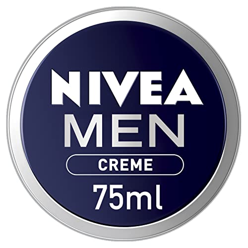 NIVEA Men Creme (75 ml), crema hidratante intensiva diaria para todo el cuerpo, crema de rápida absorción para rostro, cuerpo y manos, con vitamina E y fórmula de aloe vera