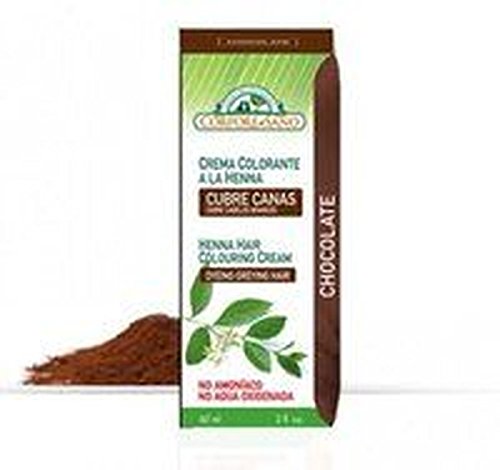 Crema Colorante Henna Chocolate 60 ml de Corpore Sano