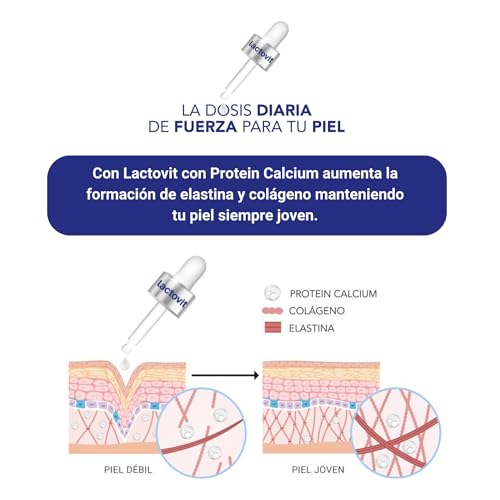 Lactovit - Leche Corporal Instant con Protein Calcium y de Rápida Absorción, para Pieles Normales y Grasas