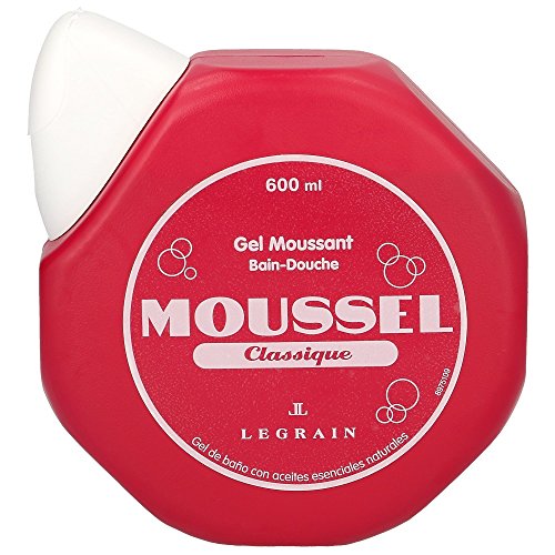 Moussel Classique - Gel Moussant - Gel de baño con aceites esenciales naturales - 600 ml