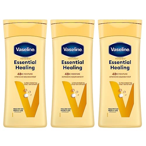 Vaseline Intensive Care Essential Healing Body Lotion - 3 x 400 ml