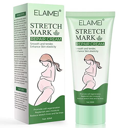 Stretch Mark Crema, Anti Estrías Cuerpo Crema, Crema para las Cicatrices del Embarazo, Cicatrices De Embarazo Eliminar Crema, Reparadora y Cicatrizante Estrías