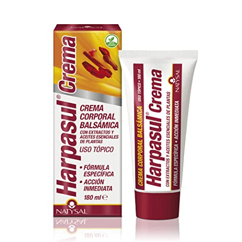 HARPASUL® CREMA 180 ml | Fórmula específica | Con extractos de Harpagofito y Árnica | Crema de Masaje | Natysal