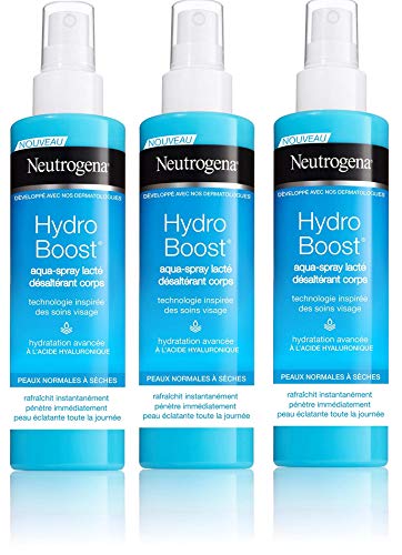Neutrogena Hydro Boost Agua Spray - 200 ml x 3 unidades